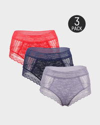Lightblue+Navy+Red (3-Pack)