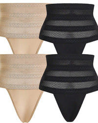2 Black+2 Tan
