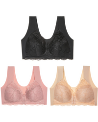 1 Black+1 Tan+1 Pink